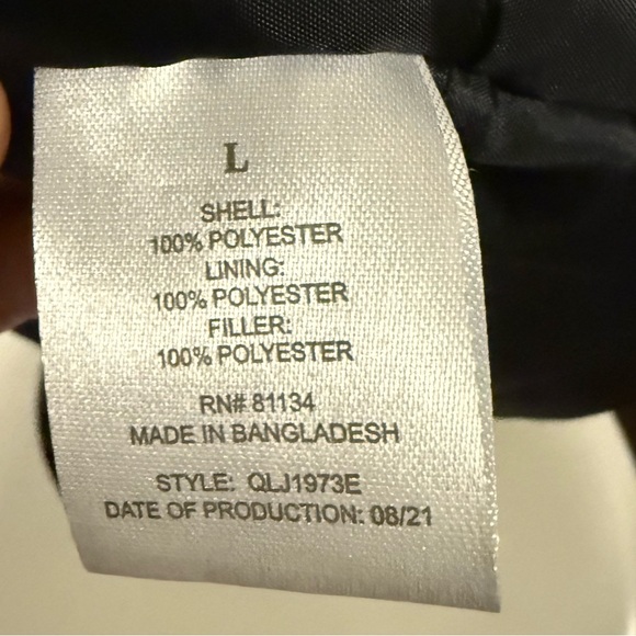 Artic Quest Women's Black Hooded Snow Jacket Large - Picture 6 of 6